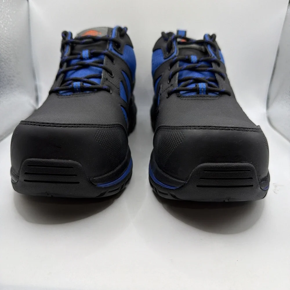 Merrell Men's Day One Safety Blue/Black Comfort Base Tech‎ Work Sneakers - 11